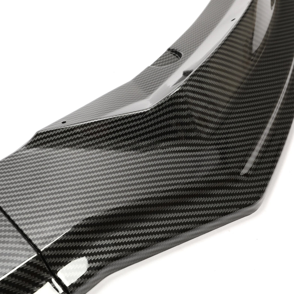 Front Bumper Lip Set for Tesla Model 3 (2017–2023) Carbon Style