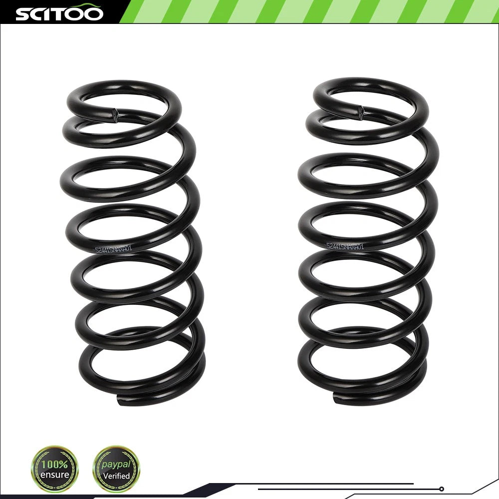2X Rear Left Right Coil Spring for Honda Civic (2006–2011) L4 1.8L 2.0L