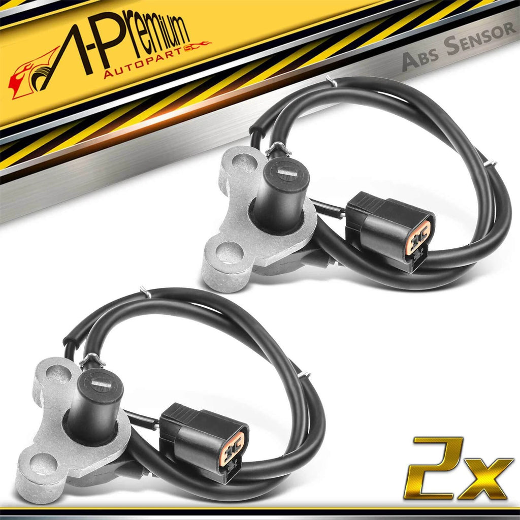 2X Rear ABS Wheel Speed Sensor for Mitsubishi Mirage (1998–2002)