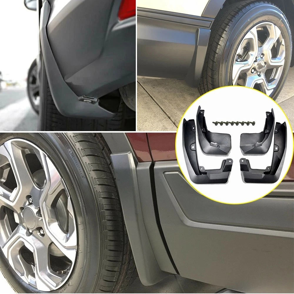 Set of 4 Splash Guards Mud Flaps 08P00TLA100 for Honda CR-V (2017–2022)