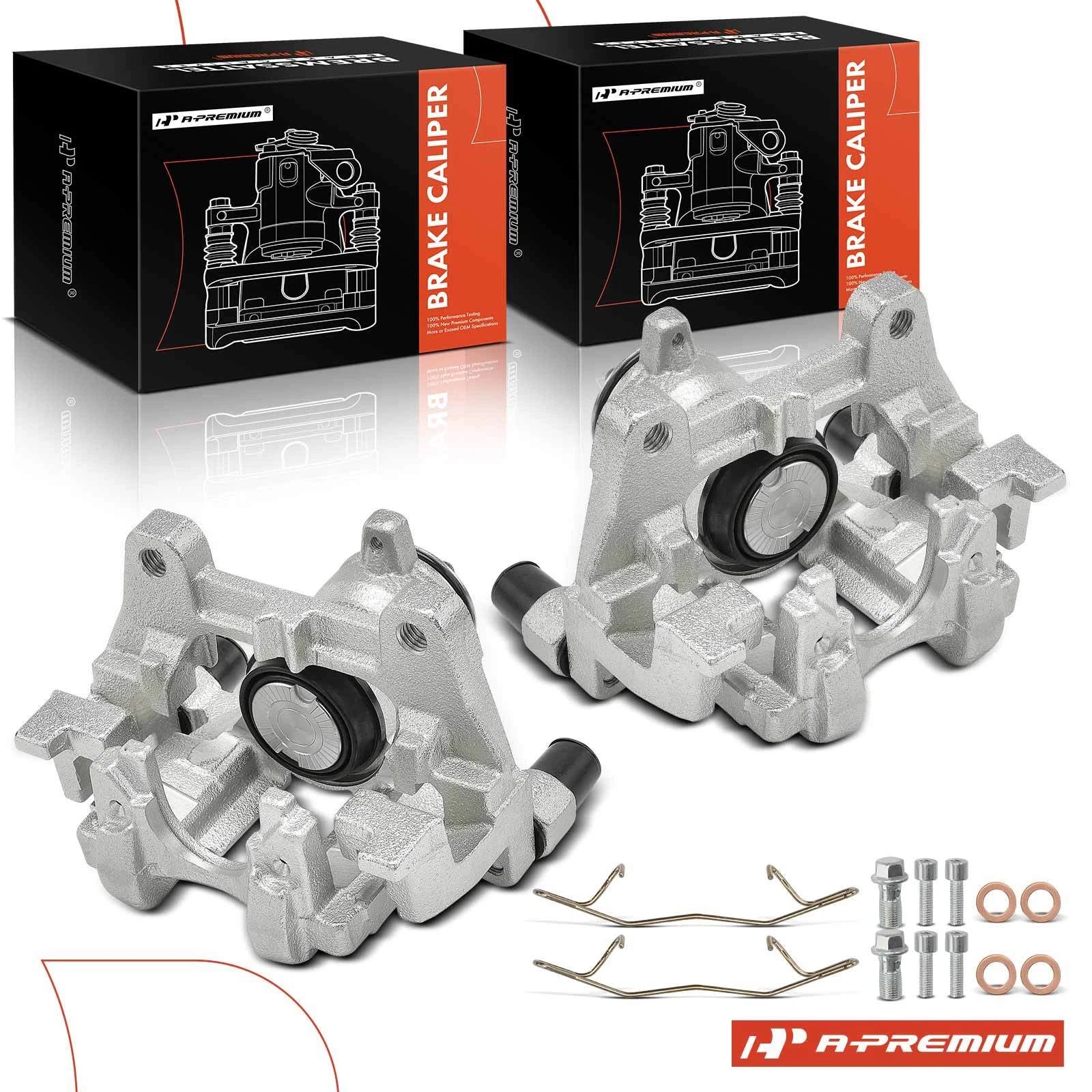 Pair Rear Brake Calipers for Ford Escape Fusion Edge Lincoln