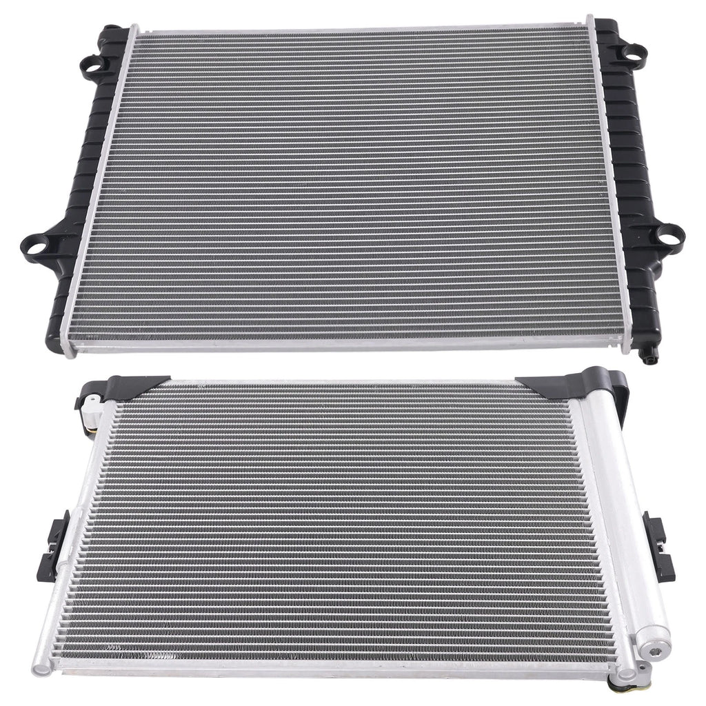 Aluminum Radiator & AC Condenser for Toyota Tacoma (2005–2011) TO301029