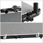 Aluminum Cooling Radiator DPI-13207 for RX350/RX450H/Sienna (2010–2016)