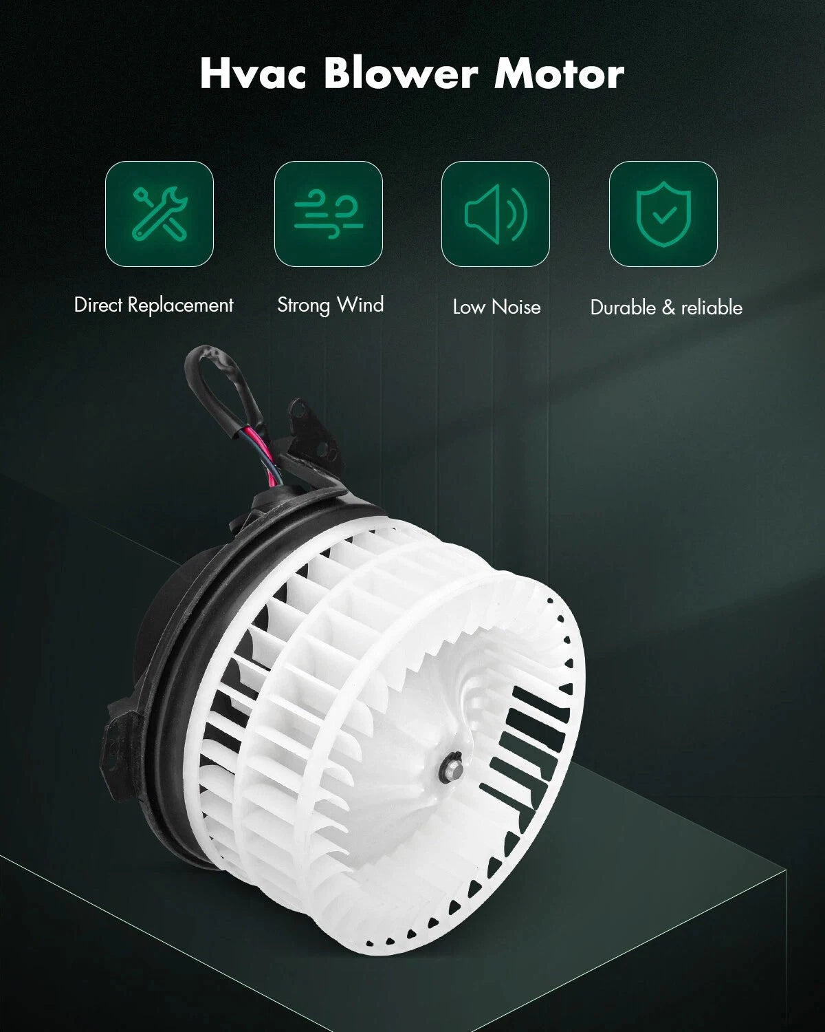 A/C Heater Blower Motor for Chrysler Town & Country Dodge Caravan (1996–2000)