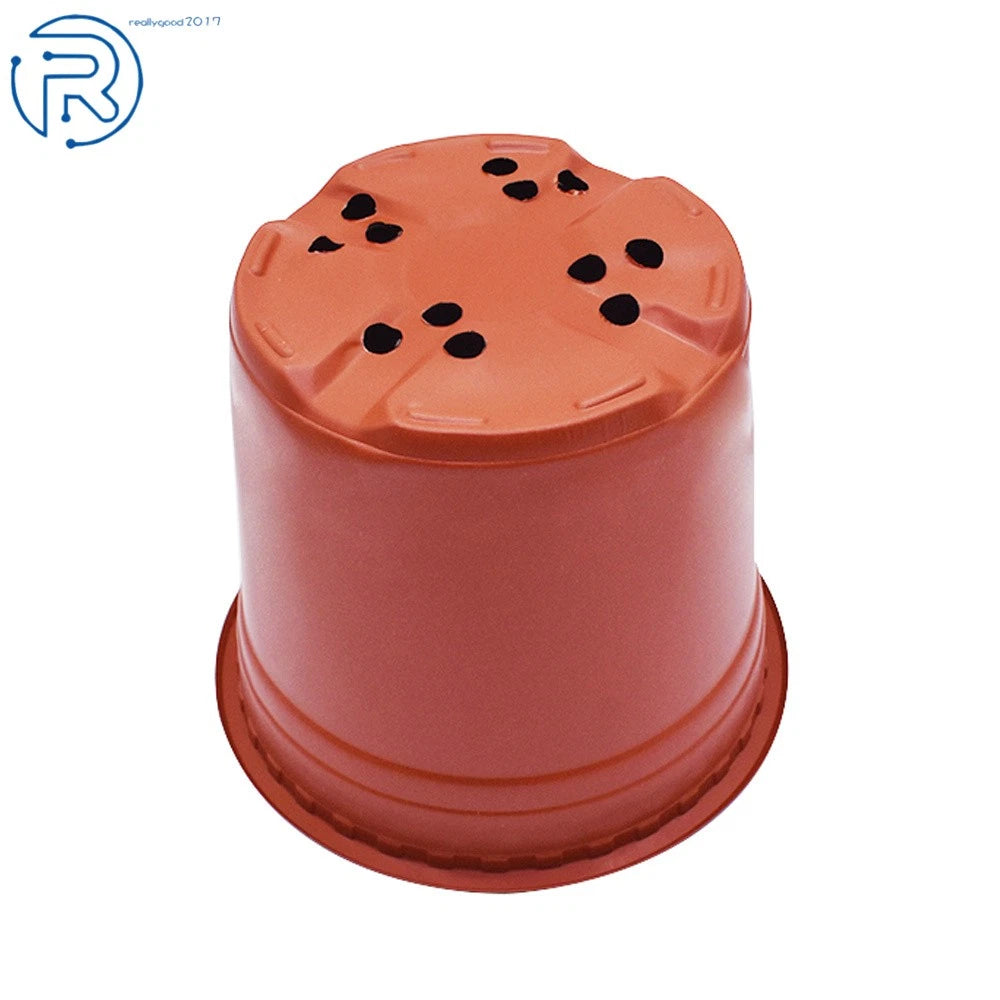 Set of 100 Plastic Seedling Pots for Plant Growth
