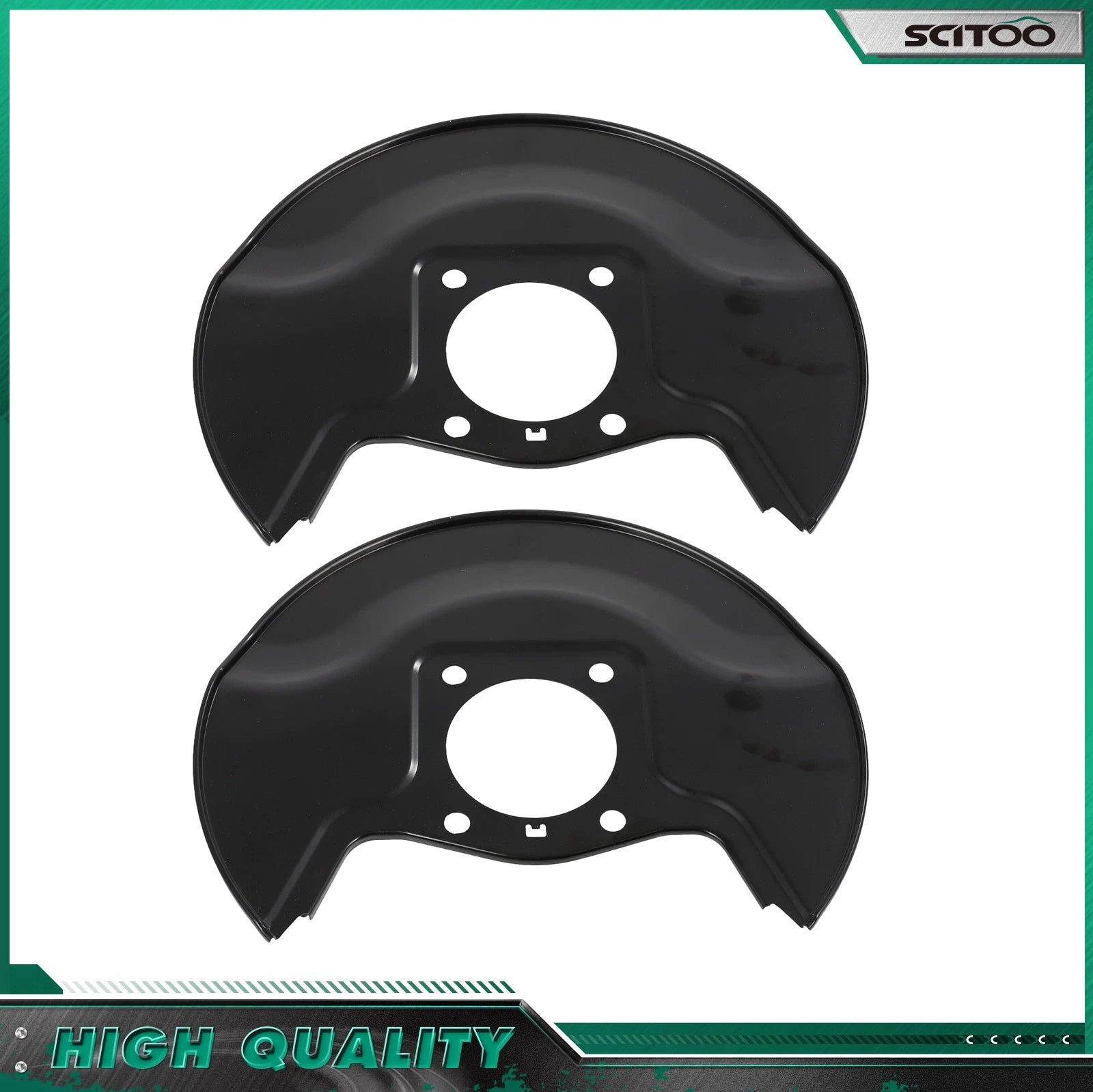 Front LH & RH Brake Backing Plate for Honda Pilot (2009–2015) 45255-STX-A00