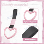 Tsurikawa Hanger Heart-Shaped for Japanese Car (Warning/Subway Handle) (2-Pack) (1990-1990)