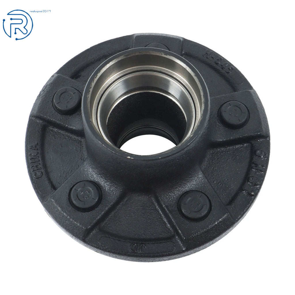2X Trailer Idler Hub for 3500lbs Axle (5 on 4.5", Round Spindle)