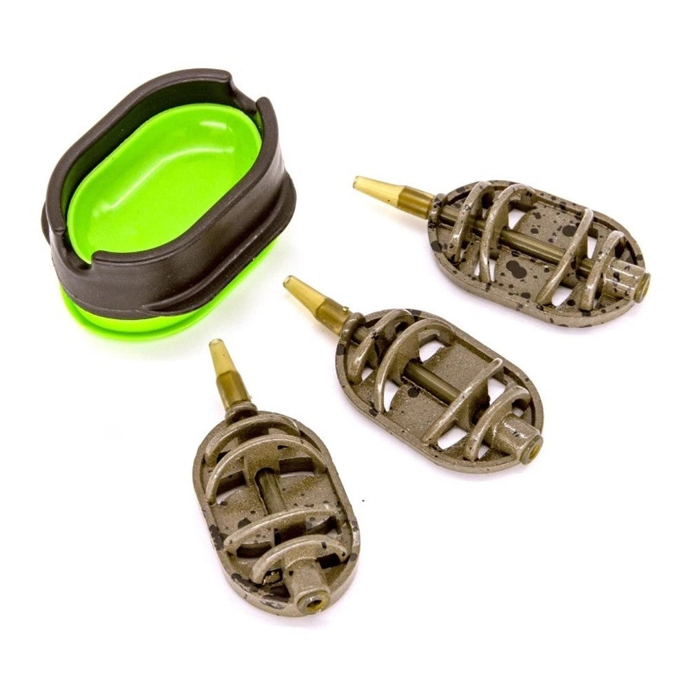 Feeder Bait Cage Holder for Carp Fishing (Zinc Alloy)
