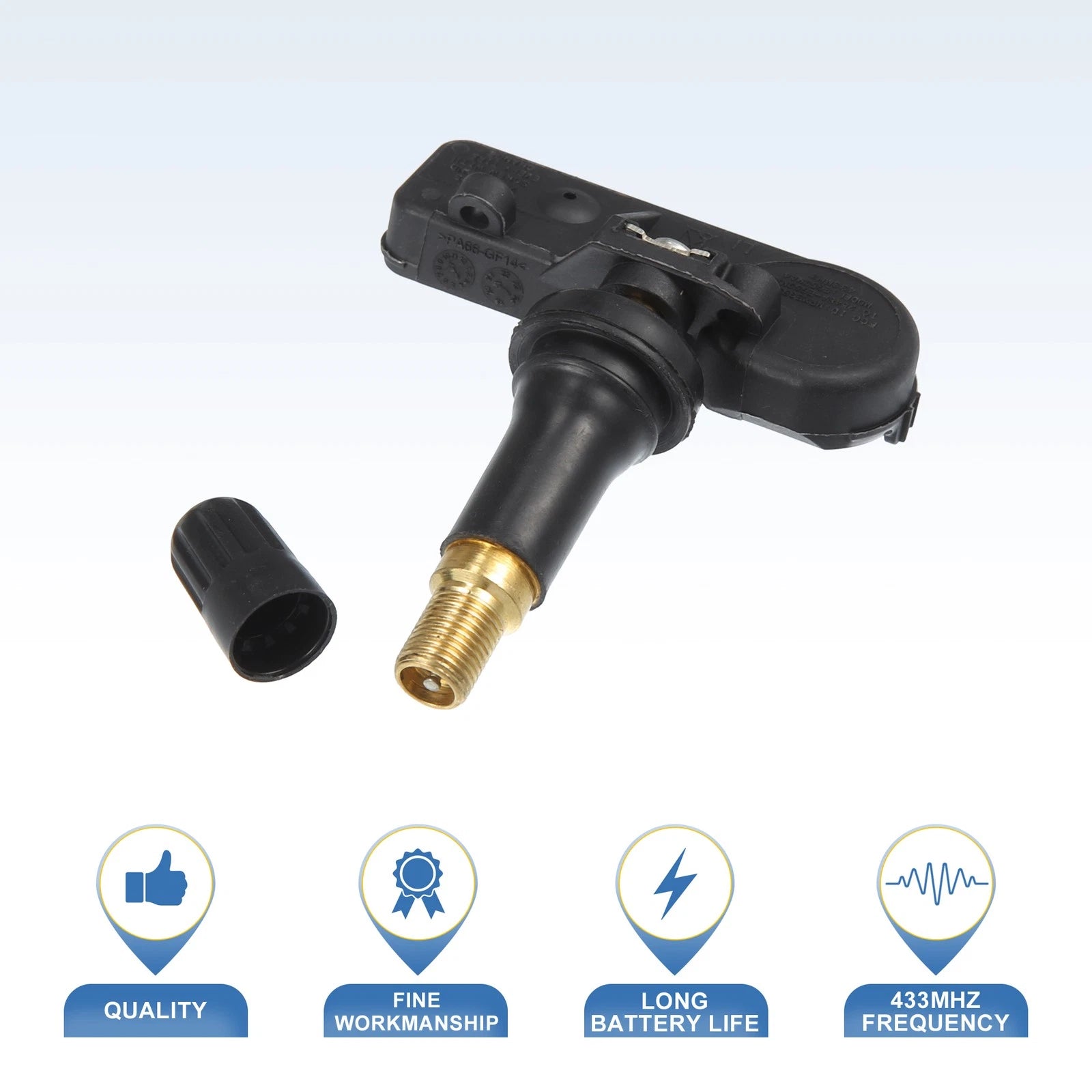 Set of 4 TPMS Sensors for Kia Sedona (2016–2018) No. 529333T000