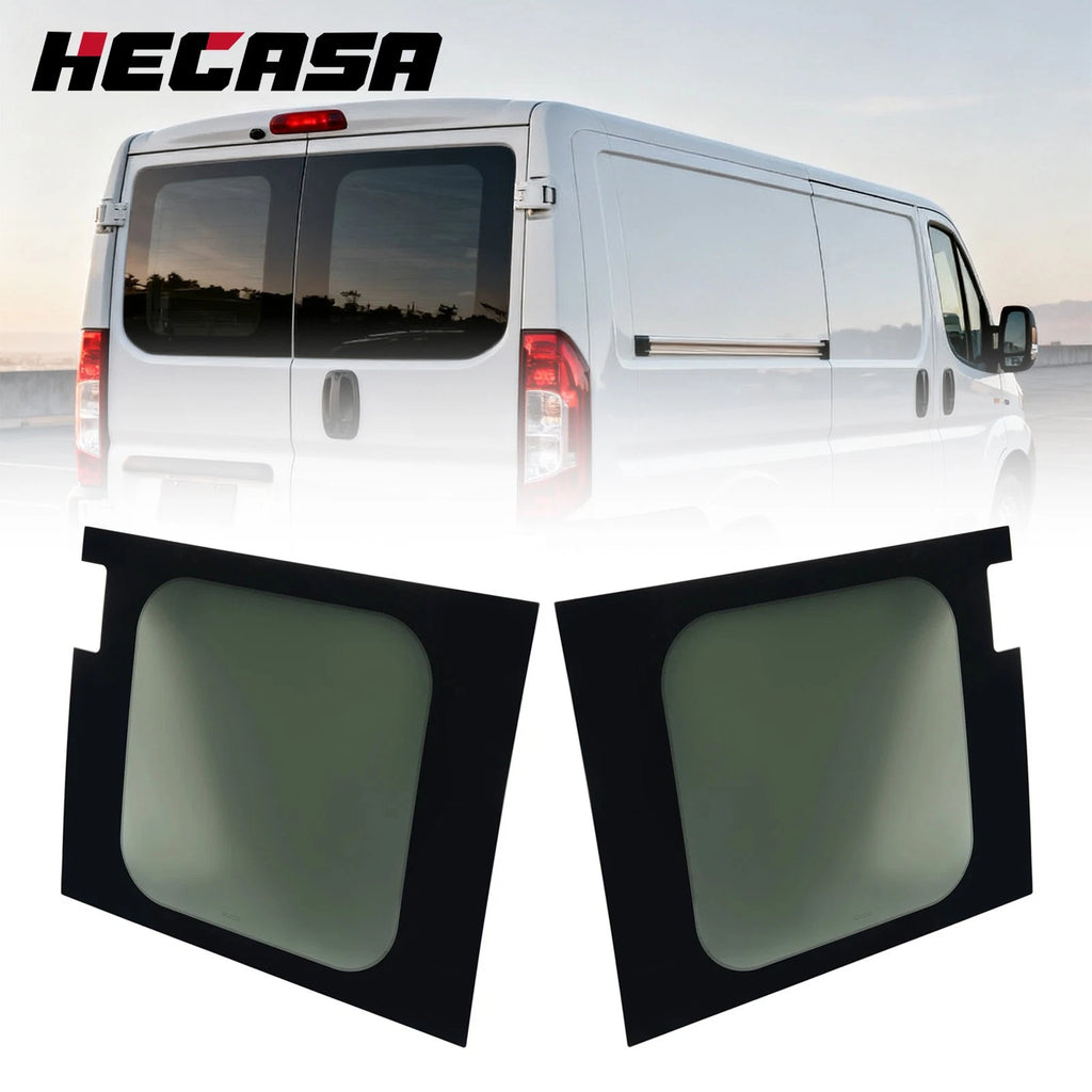 Dark Tempered Rear Window Glass for RAM ProMaster (2014–2025)