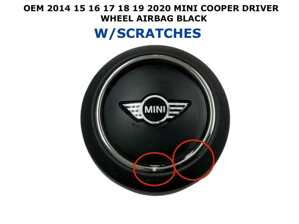 Driver Wheel Airbag for Mini Cooper (2014–2020) BLACK 3268 7505701