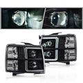 LED Projector Headlights for Chevy Silverado 1500/2500/3500 (2007–2013)