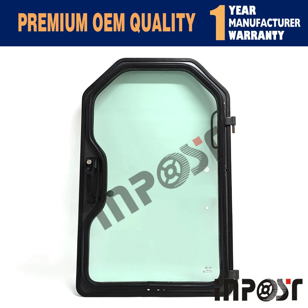 Door Frame Assembly for Bobcat 7351555, Glass 6729284, Spring 6678091
