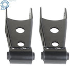 2X Rear Lowering Shackle Kit for Chevy Silverado GMC (1988–2018)