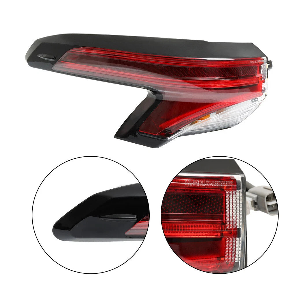 LED Clear Outer Left Tail Light Assembly for Toyota Sienna (2021-2022)
