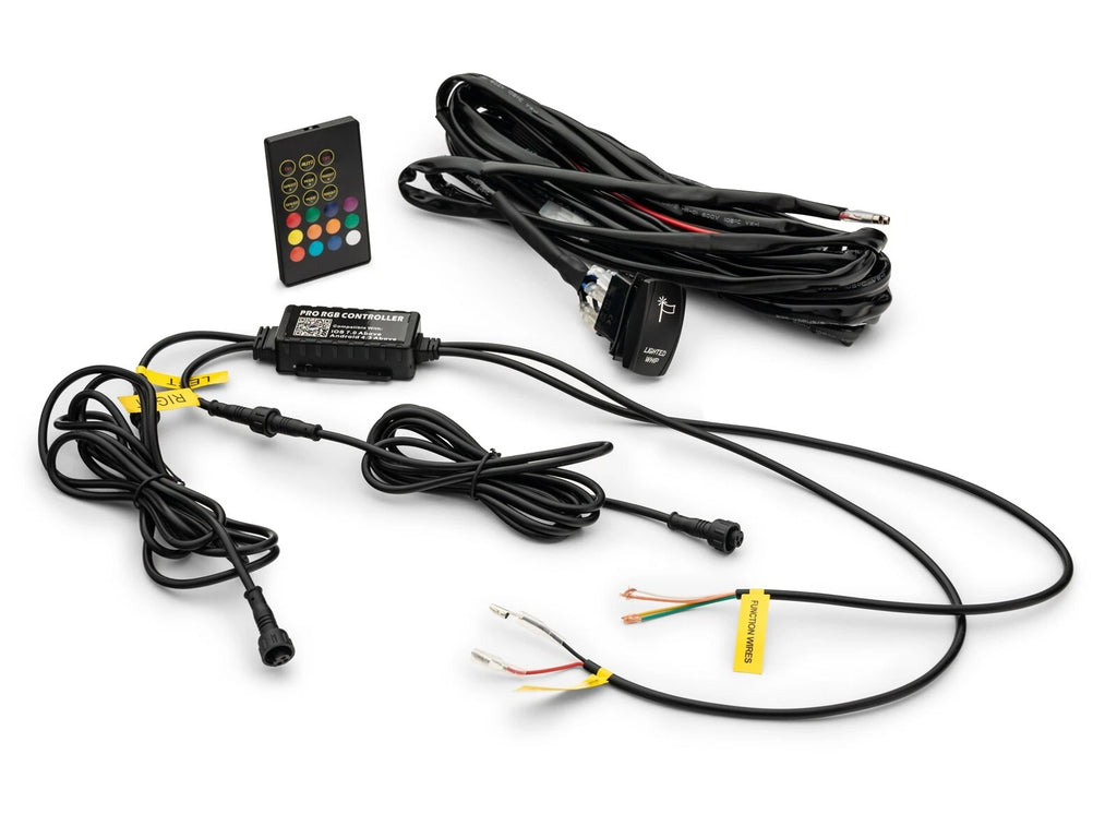 Magnum LED Whip Lights for SuperATV (with 1.875" Horizontal Brackets)