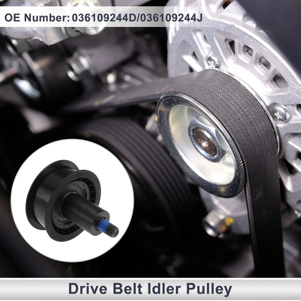 Drive Belt Idler Pulley for Audi A4 (1997–2002) No. 036109244D Rubber