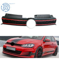 Honeycomb Upper Grille for VW Golf (2010–2013) Gloss Black