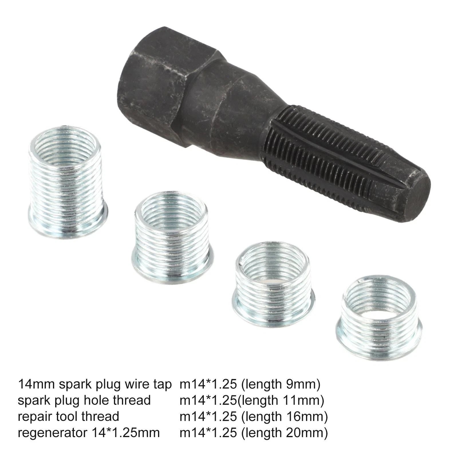 Re-thread Tap Tool for Precision Cutting (Black Oxide Treatment)