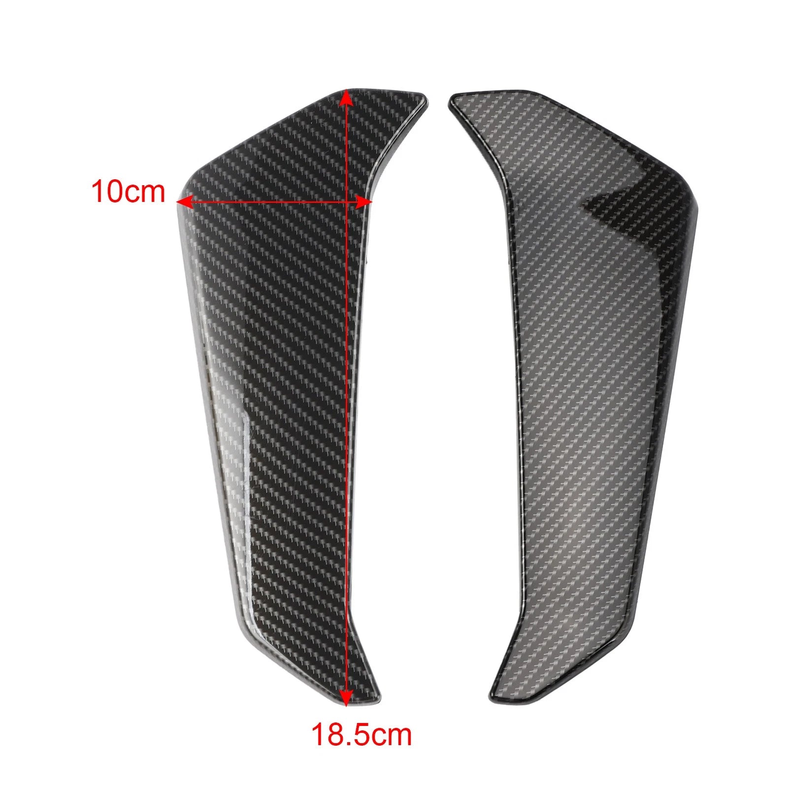 Carbon Side Water Tank Plate Cover for Yamaha MT-09 FZ09 (2017–2021)