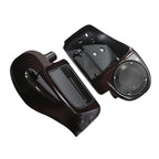 Lower Vented Leg Fairings for Harley CVO Street Glide (2014–2024) Black
