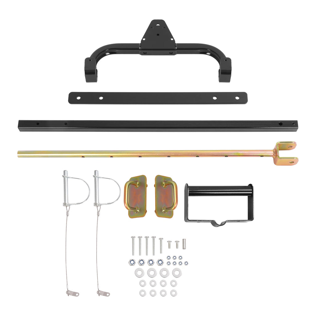 Powder-Coated Steel Trailer Hitch for Snowmobiles/ATVs