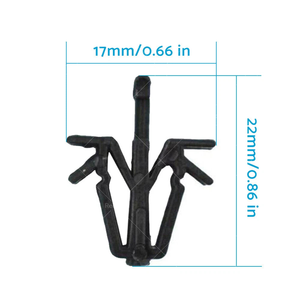 10pcs Grille Clips for Toyota Hilux Pickup (1984–2004) 9046712040