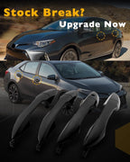 4X Exterior Door Handle Set for Toyota Corolla (2014-2019)