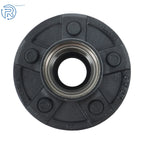 2X Trailer Idler Hub for 3500lbs Axle (5 on 4.5", Round Spindle)