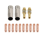 14pcs Contact Tip Kit for Mig Welding Gun MB 15AK (030/035)
