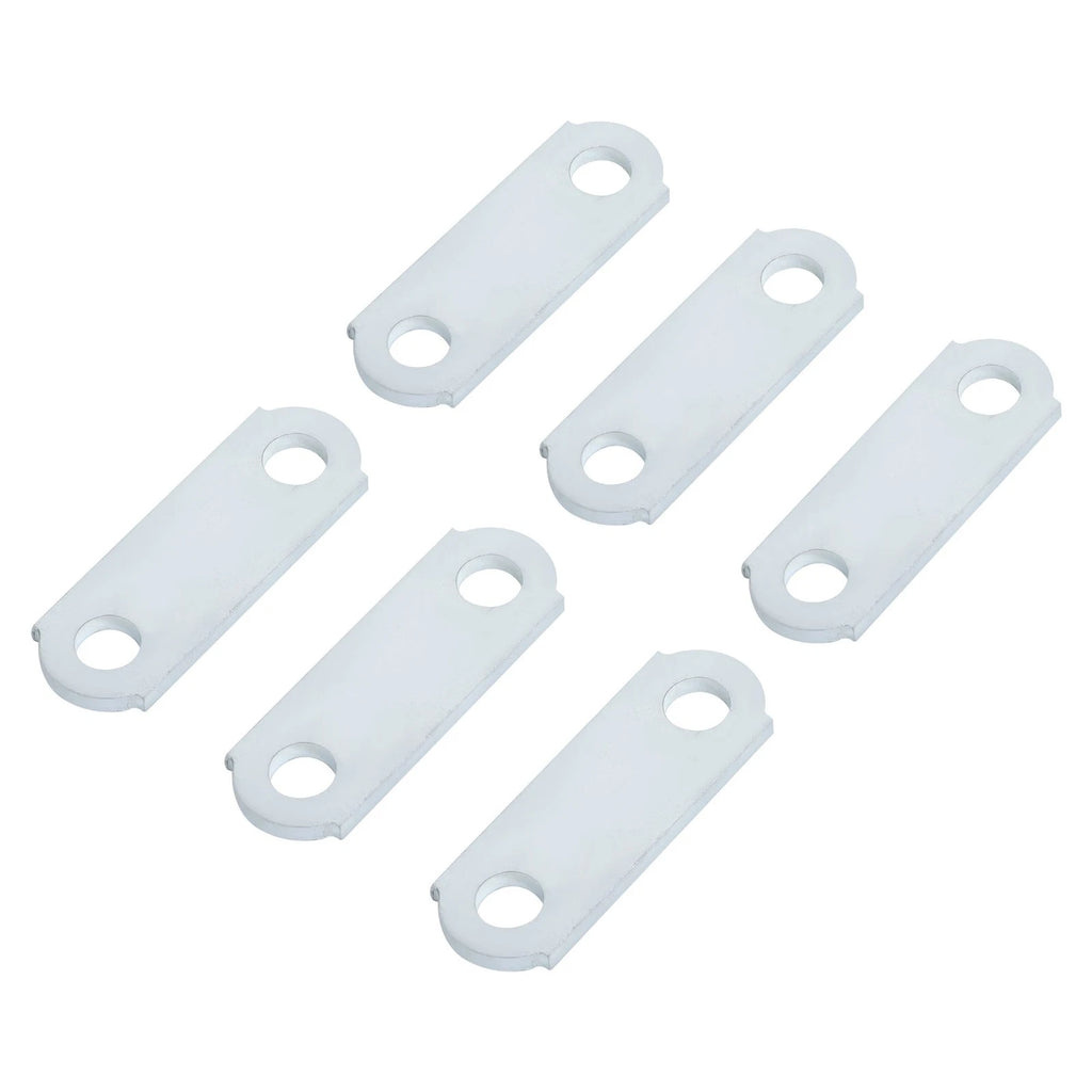 2 Packs Trailer Shackle Kit for Tandem Axle Trailers (Double Eye Spring)