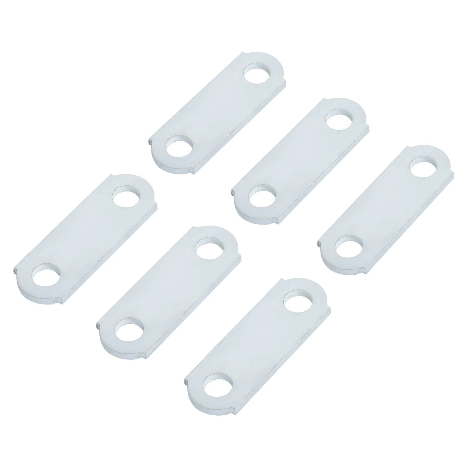 2 Packs Trailer Shackle Kit for Tandem Axle Trailers (Double Eye Spring)