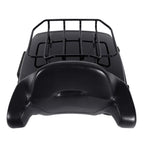 Trunk Luggage Backrest Mounting Rack for Harley Fat Boy (2008–2017) Black