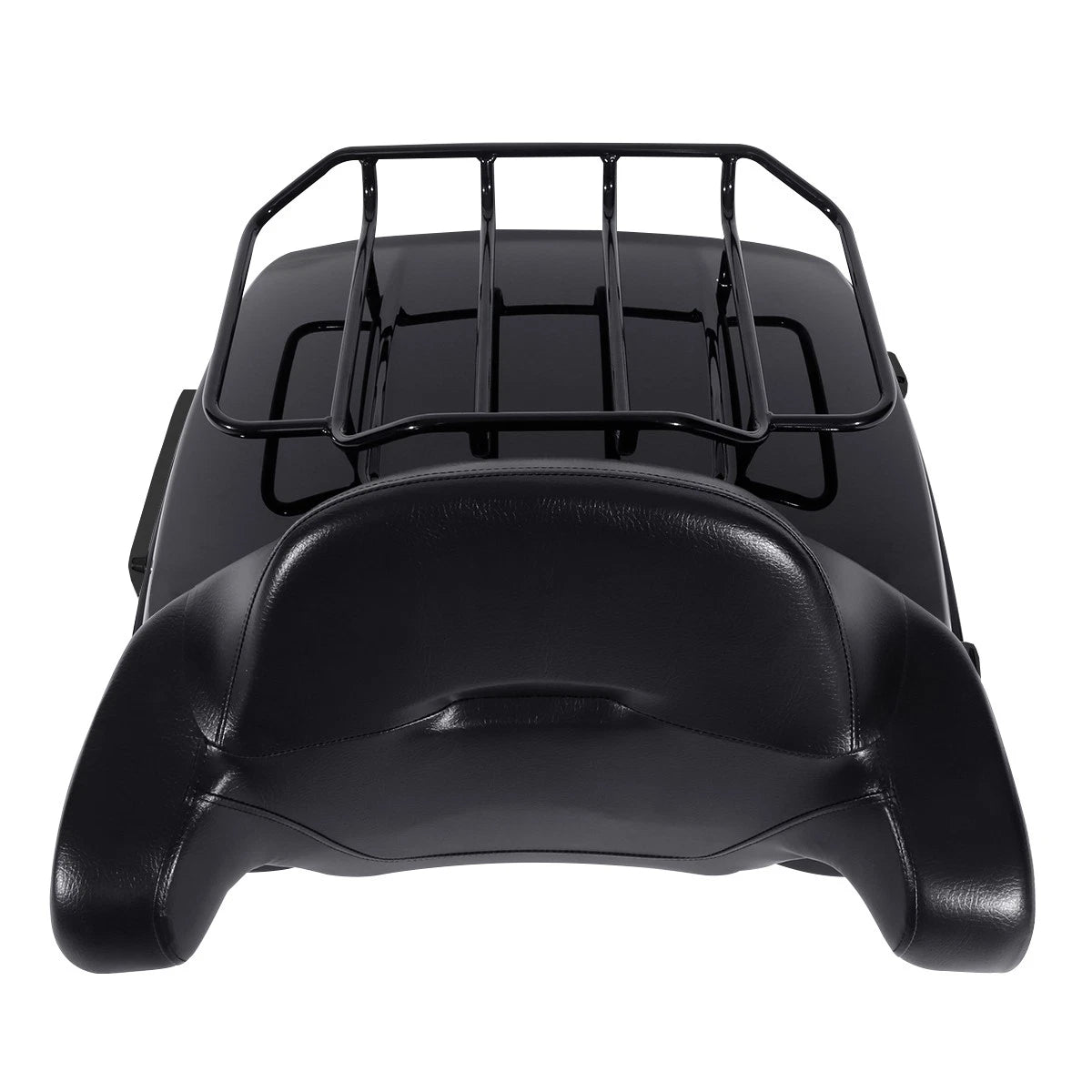 Trunk Luggage Backrest Mounting Rack for Harley Fat Boy (2008–2017) Black