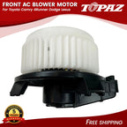 Front AC Blower Motor with Fan for Toyota Camry 4Runner Dodge Lexus