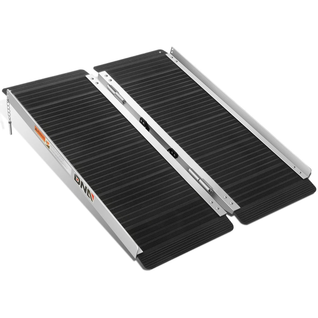 3ft Aluminium Foldable Non-Slip Wheelchair Ramp for Strollers (600lbs)