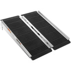 3ft Aluminium Foldable Non-Slip Wheelchair Ramp for Strollers (600lbs)