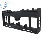 Pallet Fork Frame with Receiver Hitch for Skid Steer (2500LBS)