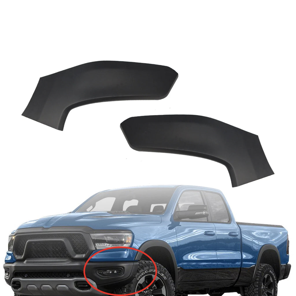 Front Upper Bumper End Set for Ram 1500 (2019–2022) 68403910AE 68403911AE