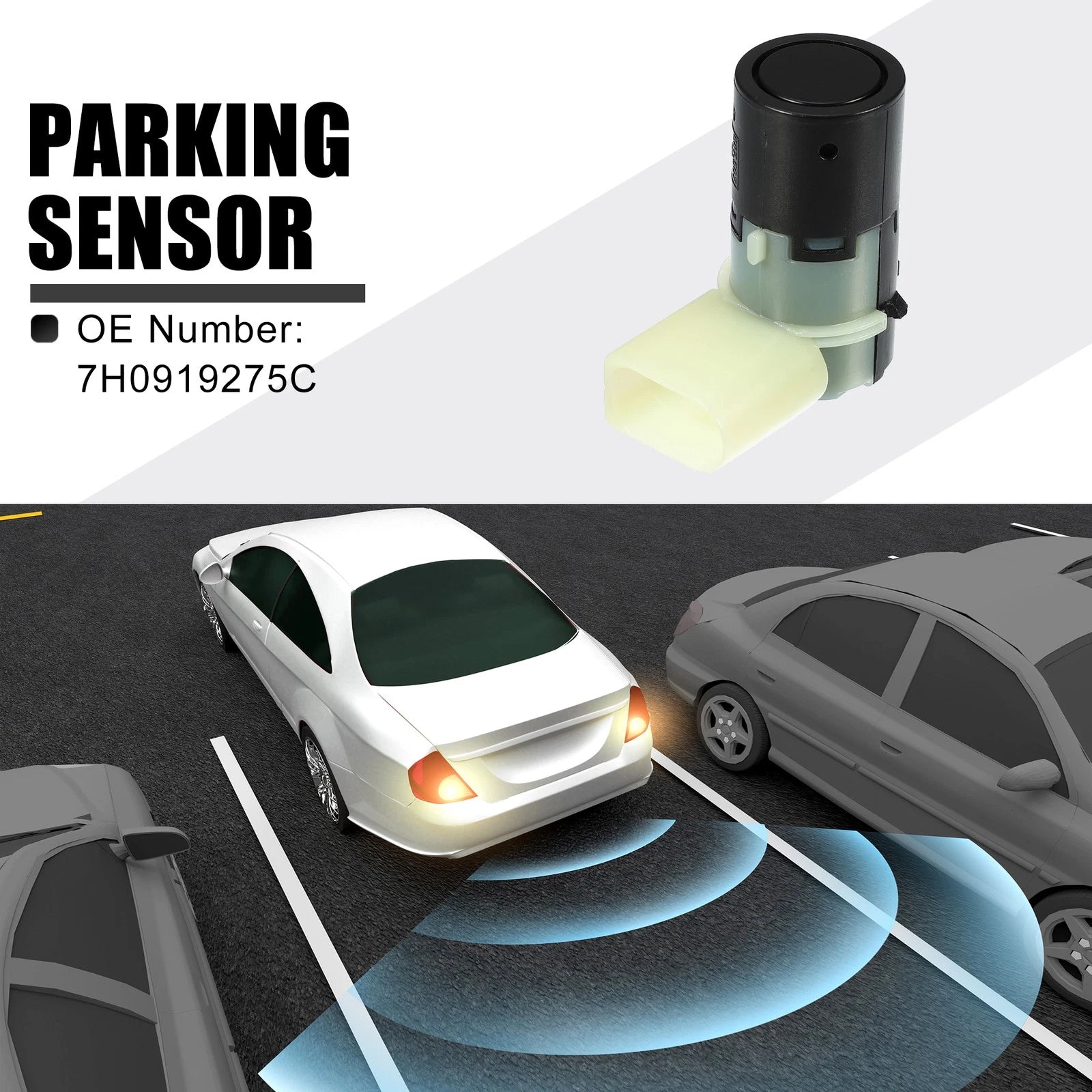 PDC Reverse Parking Assist Sensor 7H0919275C for Audi A4 A6 (2001–2015)
