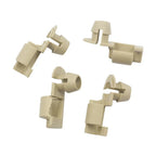 50pcs 5mm Car Door Lock Rod Fastener Clips for Auto