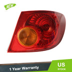 Passenger Side Halogen Red Brake Tail Light for Toyota Corolla (2005–2008)