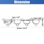 Exhaust Manifold Gasket for Chevrolet Cruze (2011–2016), Opel Meriva (2003–2010)