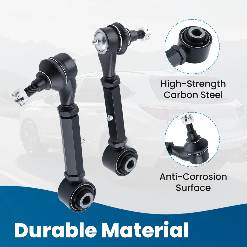 2X Rear Upper Control Arms with Ball Joints for Honda Pilot (2009-2015)
