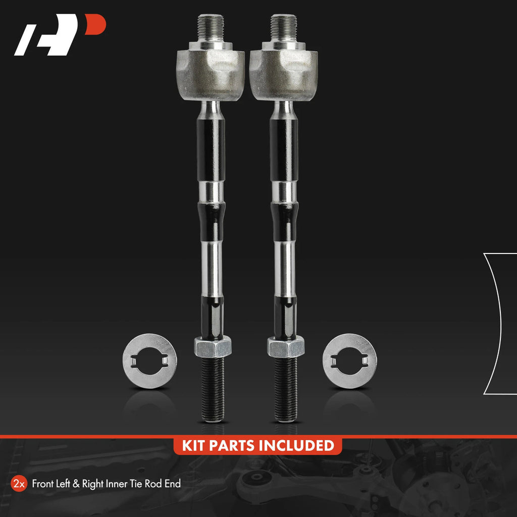 2X Front Inner Tie Rod End for Nissan Rogue (2014–2020) Rogue Sport