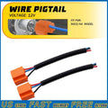 Extension Wire Pigtail Harness for H4 9003 Headlight (Replace V)