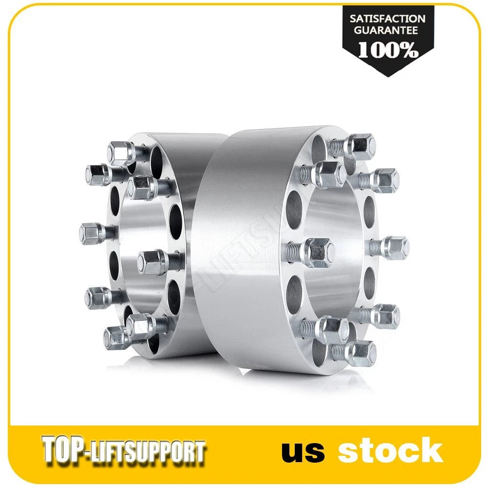 2X 3 Inch Wheel Spacers for Ford F-250 F-350 Dodge Ram 2500