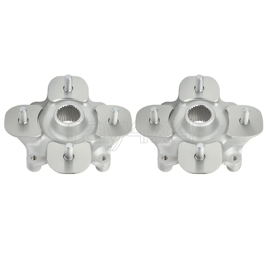 2 Front & Rear Wheel Hubs for Yamaha Kodiak 450 YFM450 4x4 (2018–2024)