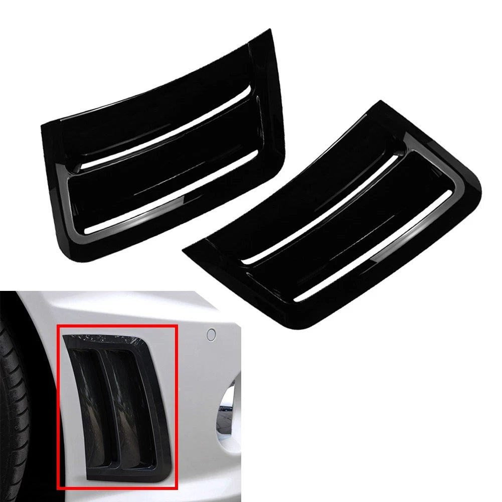 Front Side Air Vent Spoiler for Mercedes Benz C Class W204 S204 C63 (2007–2010)